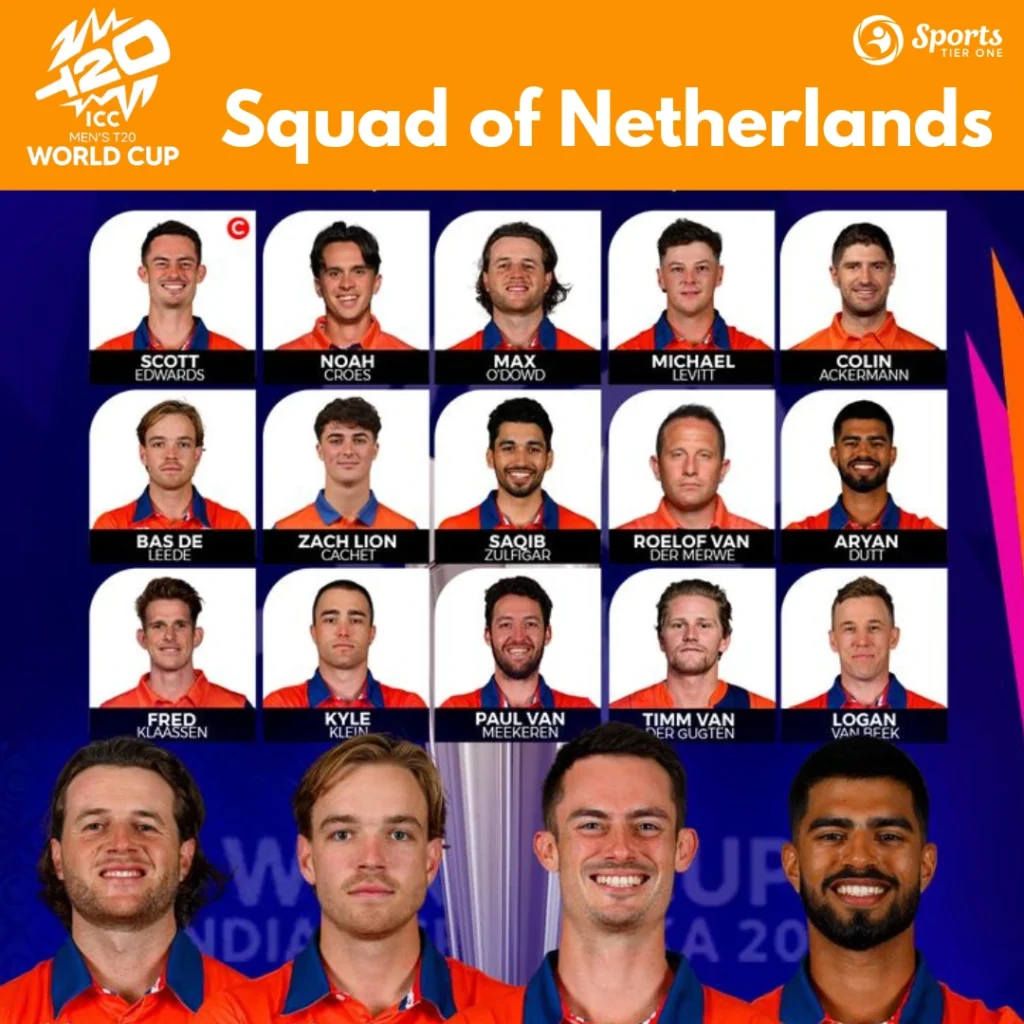 Teams and Squads of ICC Men’s T20 World Cup 2026 6 Icc T20 Mens World Cup Netherlands Team.png