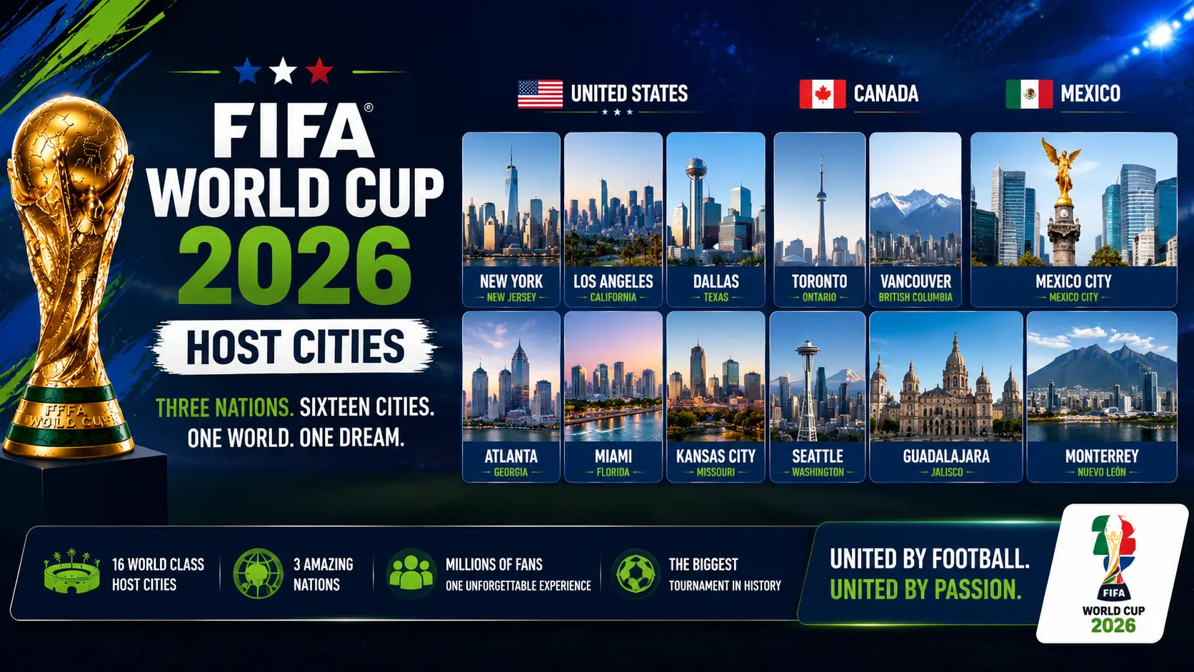 Complete Guide Related To FIFA PASS for FIFA World Cup 2026? 2 FIFA Host Cities