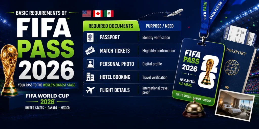 Complete Guide Related To FIFA PASS for FIFA World Cup 2026? 4 FIFA Pass