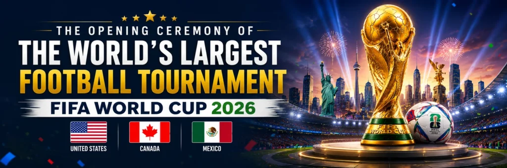 The Opening Ceremony of the World's Largest Football Tournament: FIFA World Cup 2026 4 FIFA World Cup