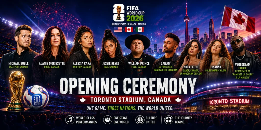 The Opening Ceremony of the World's Largest Football Tournament: FIFA World Cup 2026 9 Opening Event of the FIFA World Cup